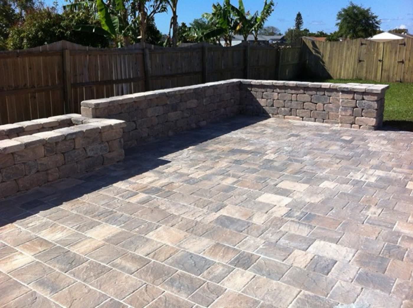 Groundworks paver installation detail