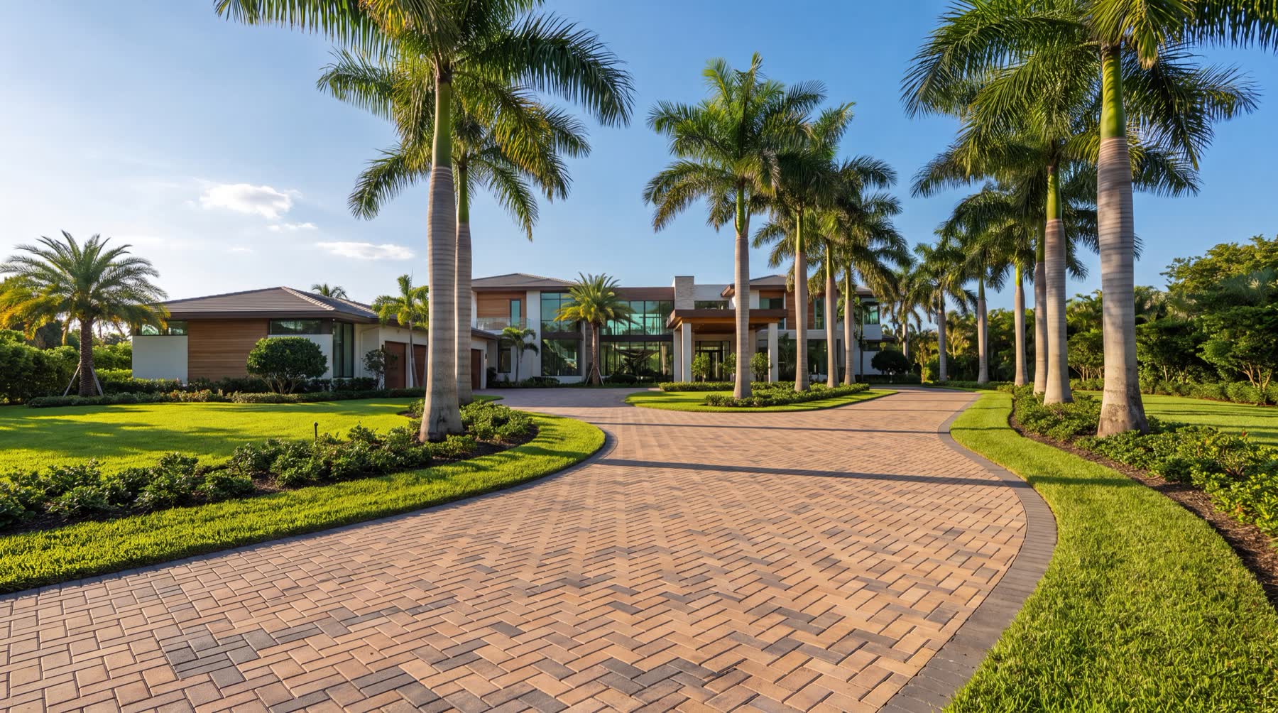 Paver installation by Groundworks in Malabar, Florida