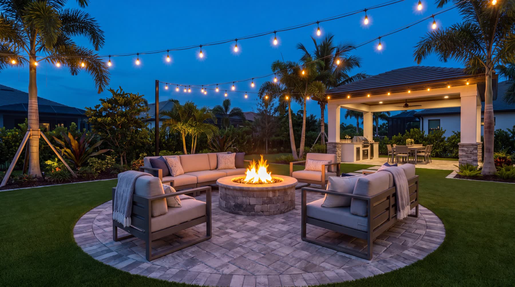 Paver installation by Groundworks in Cocoa Beach, Florida
