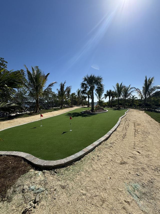 Completed paver and turf installation by Groundworks, Brevard County